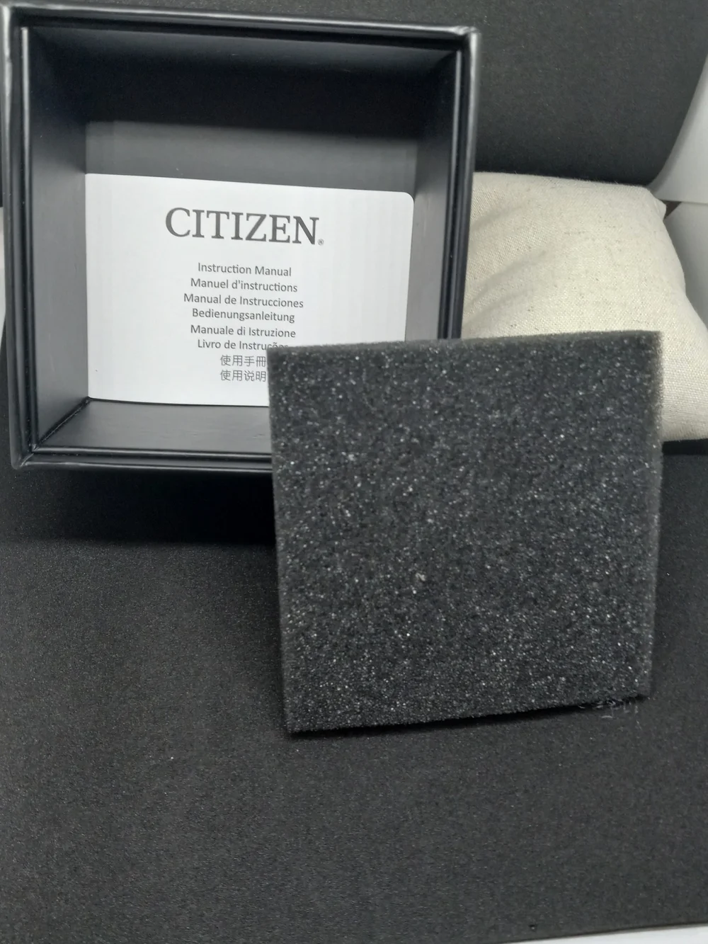 Citizen Eco-Drive Navy Dial Canvas Strap Watch